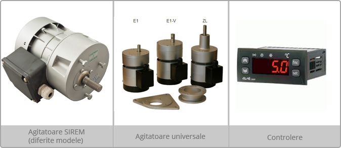 Agitatoare SIREM si controlere